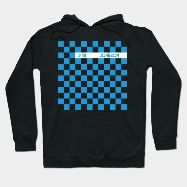 Jimmie Johnson Racing Flag Hoodie by GreazyL